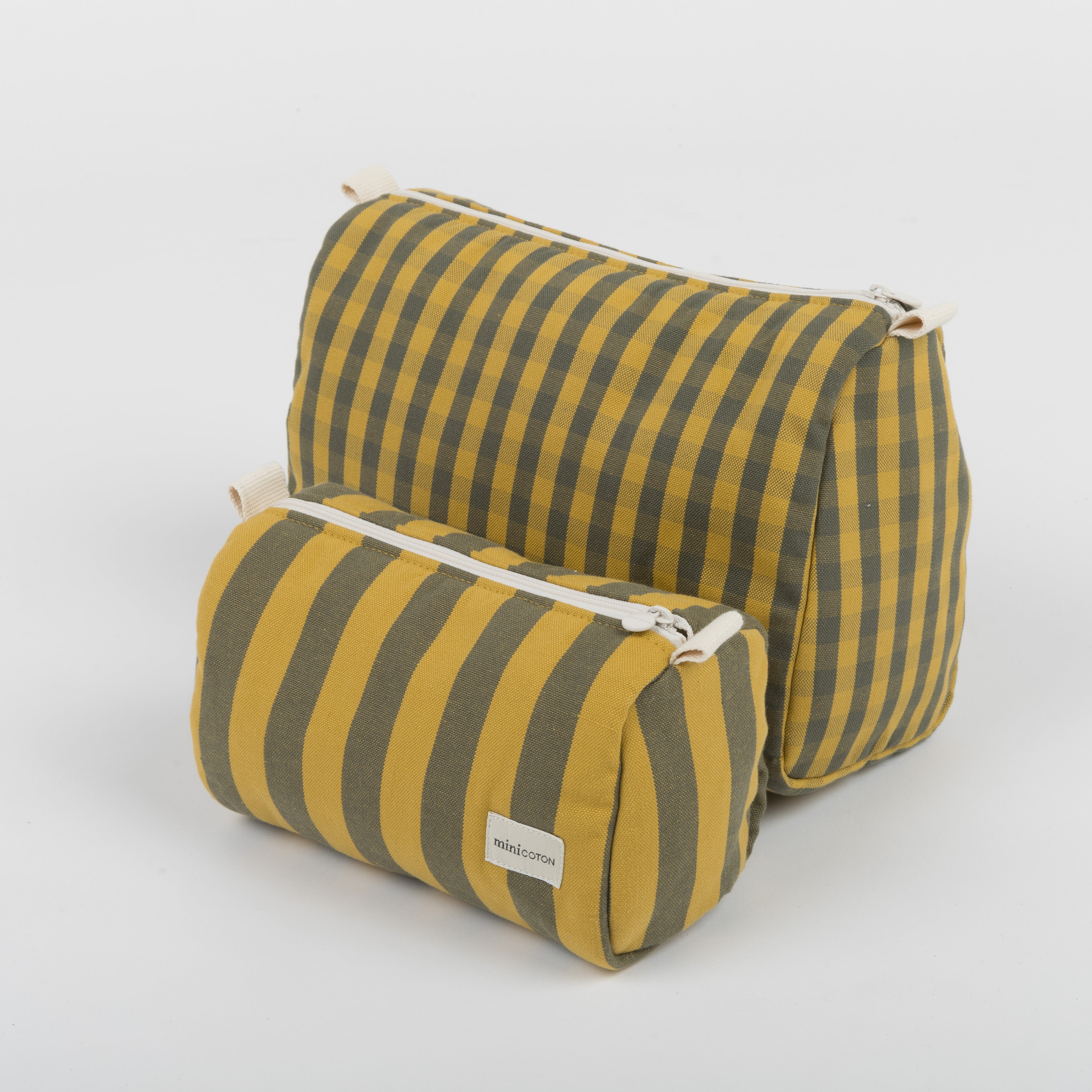 Set Neceser - Olive + Gold - Minicoton