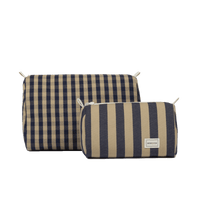 Set Neceser - Navy + Caramel - Minicoton