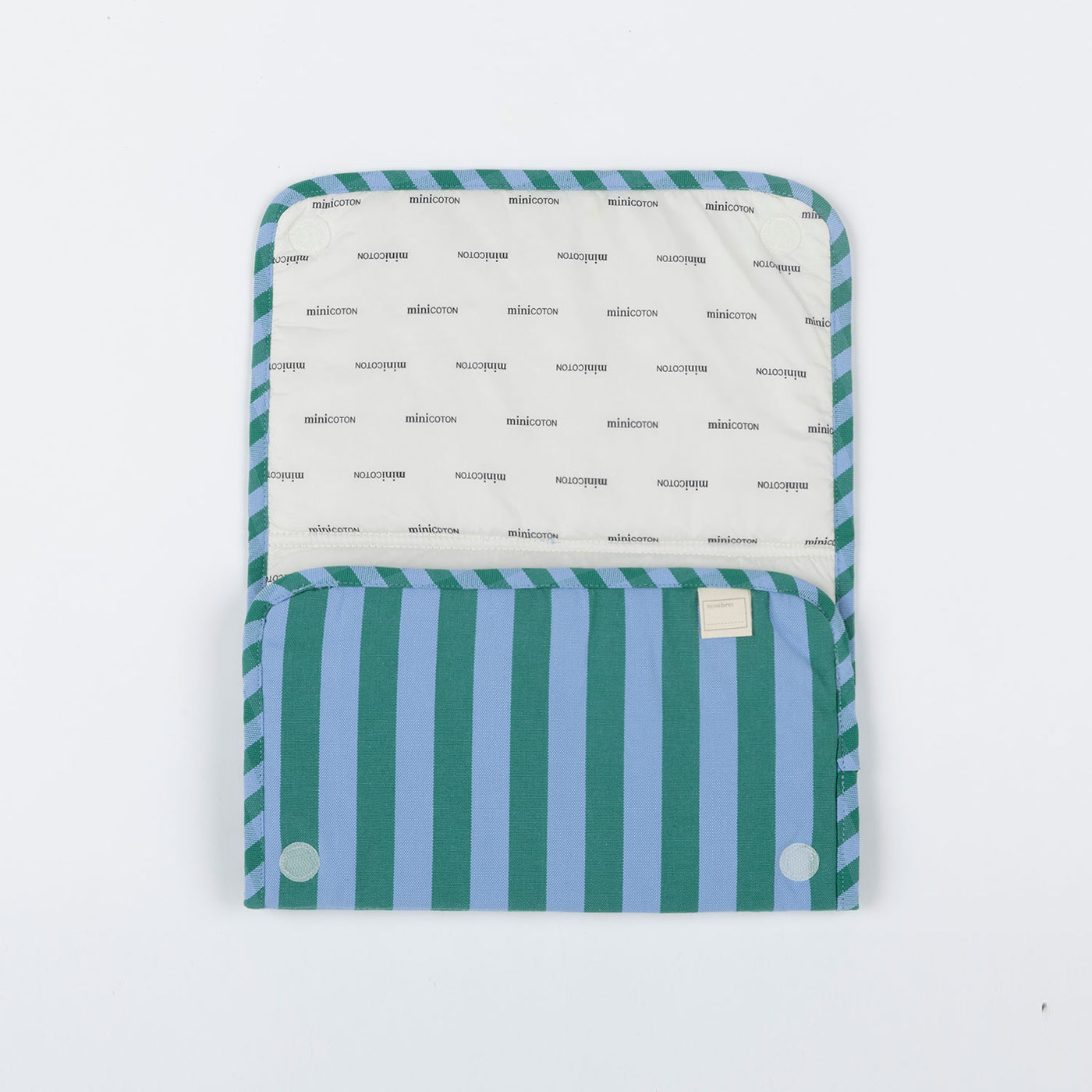 Cambiador - Green + Sky Blue - Minicoton