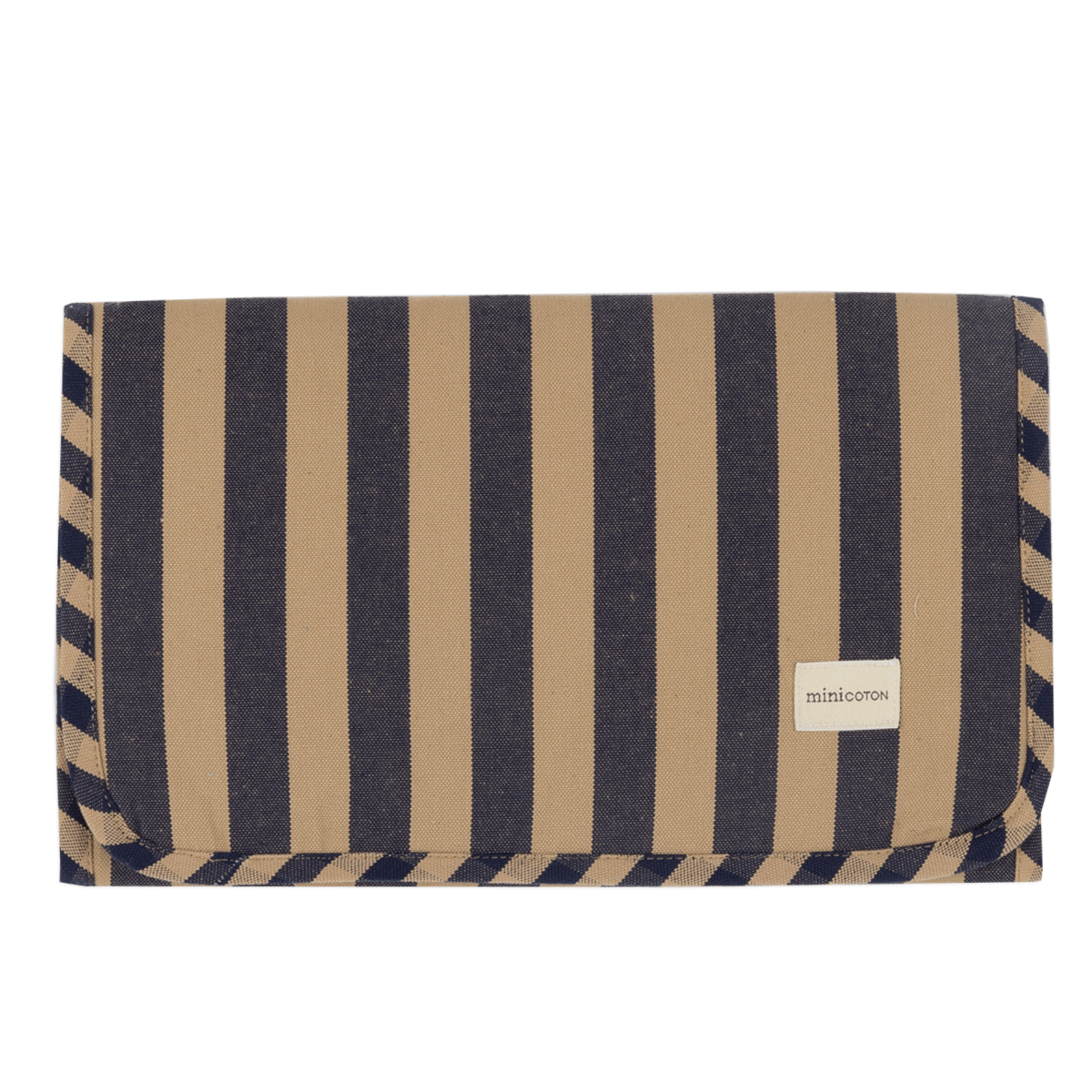 Cambiador - Navy + Caramel - Minicoton
