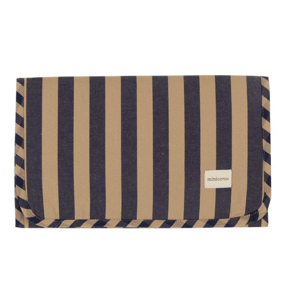 Cambiador - Navy + Caramel - Minicoton
