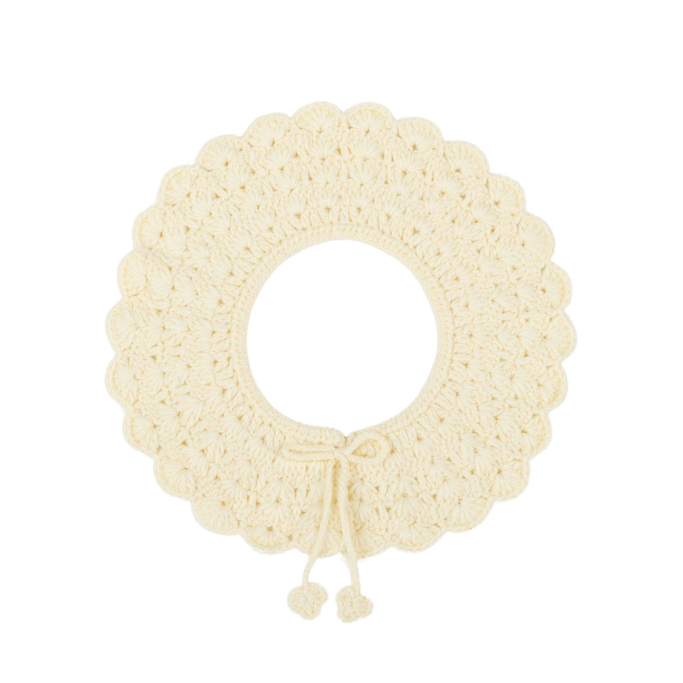 Cuello Crochet Vanilla - Minicoton