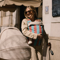 Mochila Porta Bebé - BLANCA - Minicoton