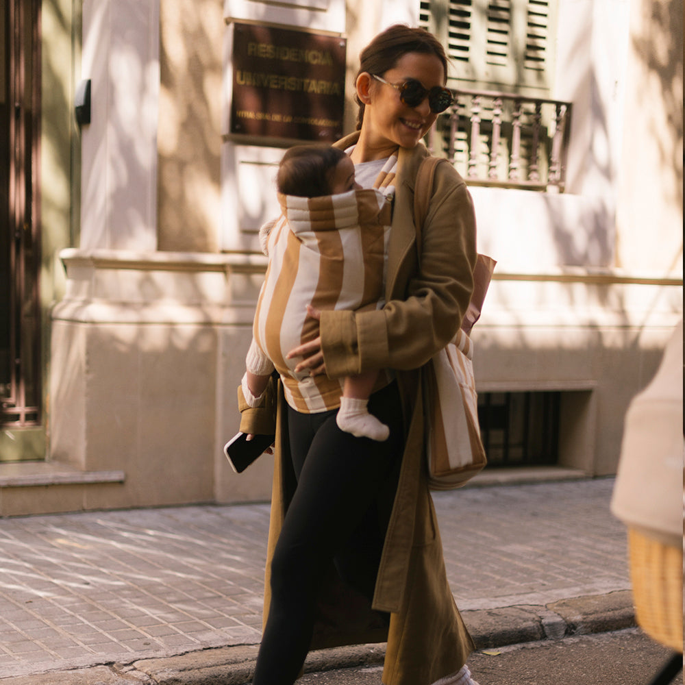 Mochila Porta Bebé - CARLOTA - Minicoton