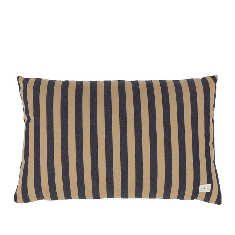 Cojín 40 x 60 - Navy + Caramel - Minicoton