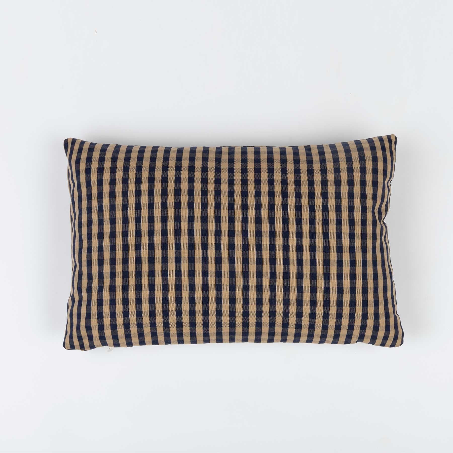 Cojín 40 x 60 - Navy + Caramel - Minicoton