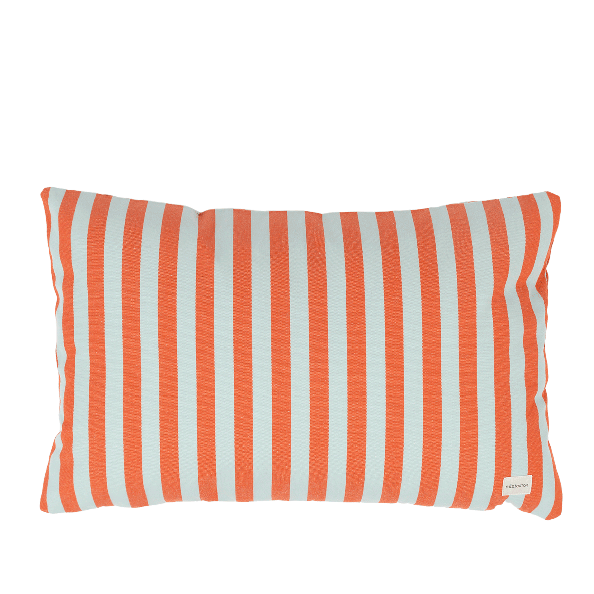 Cojín 40 x 60 - Coral + Aqua - Minicoton