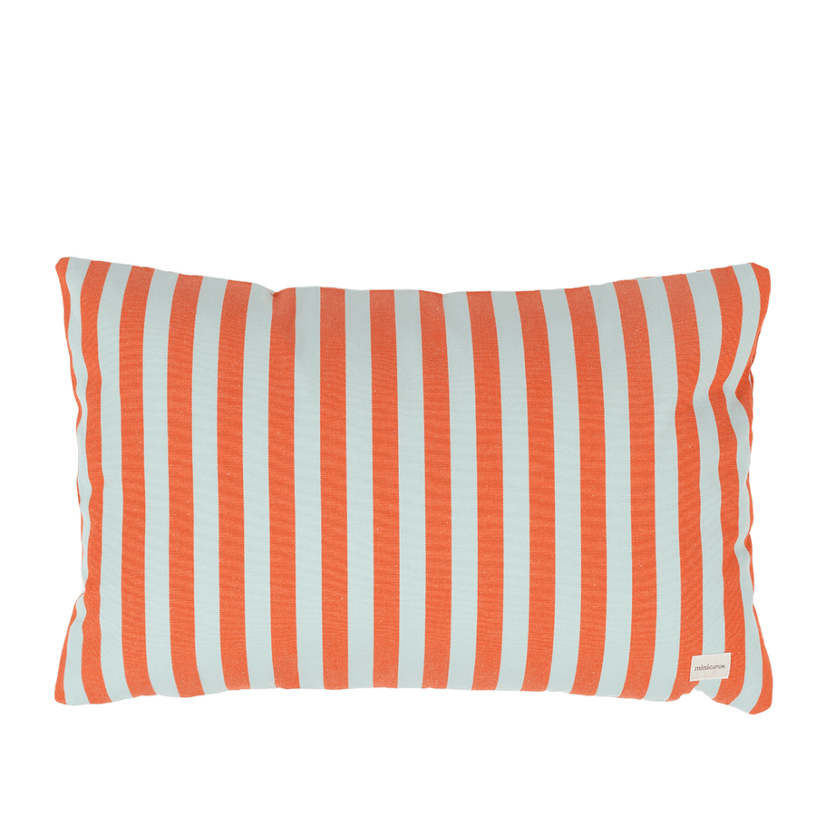 Cojín 40 x 60 - Coral + Aqua - Minicoton