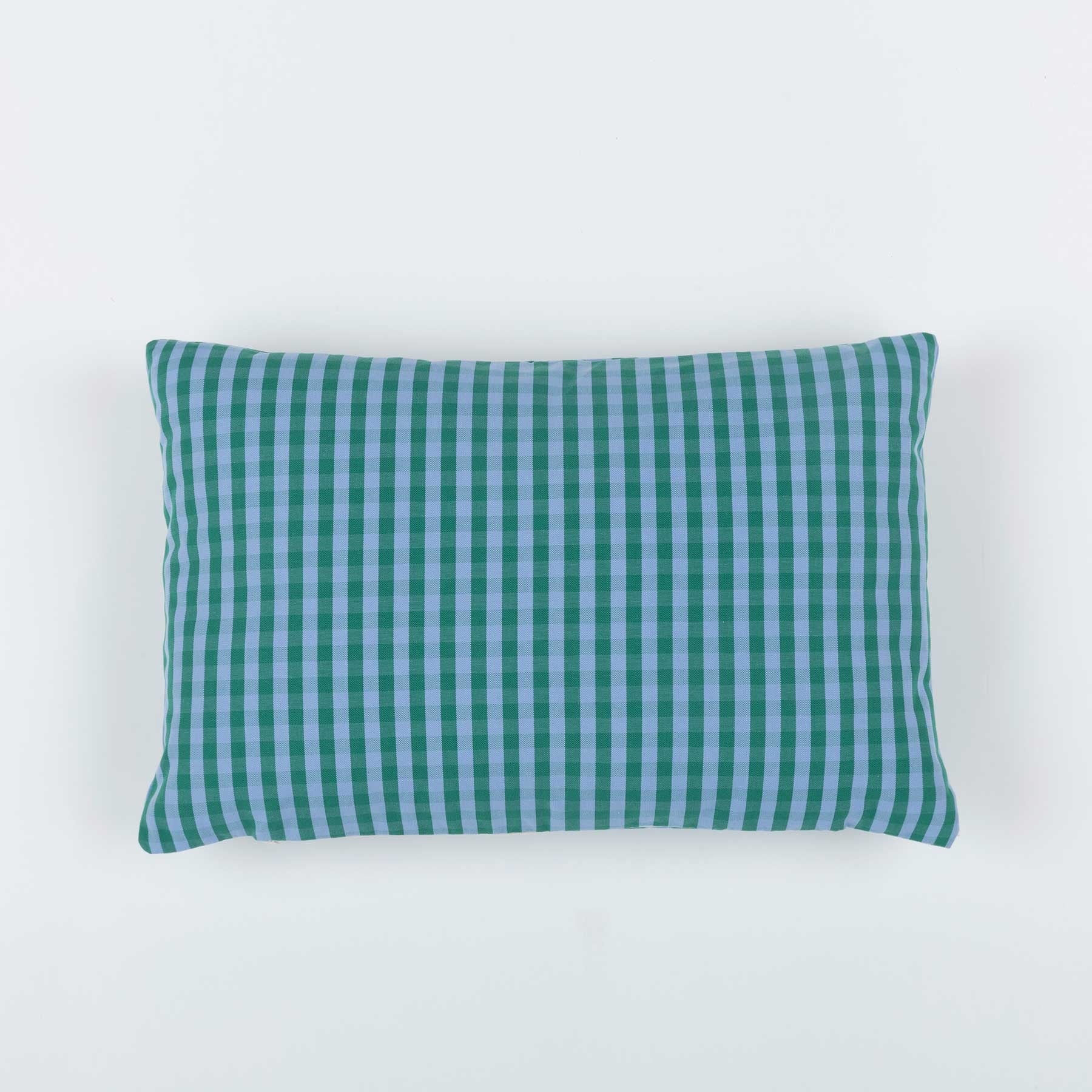 Cojín 40 x 60 - Green + Sky Blue - Minicoton