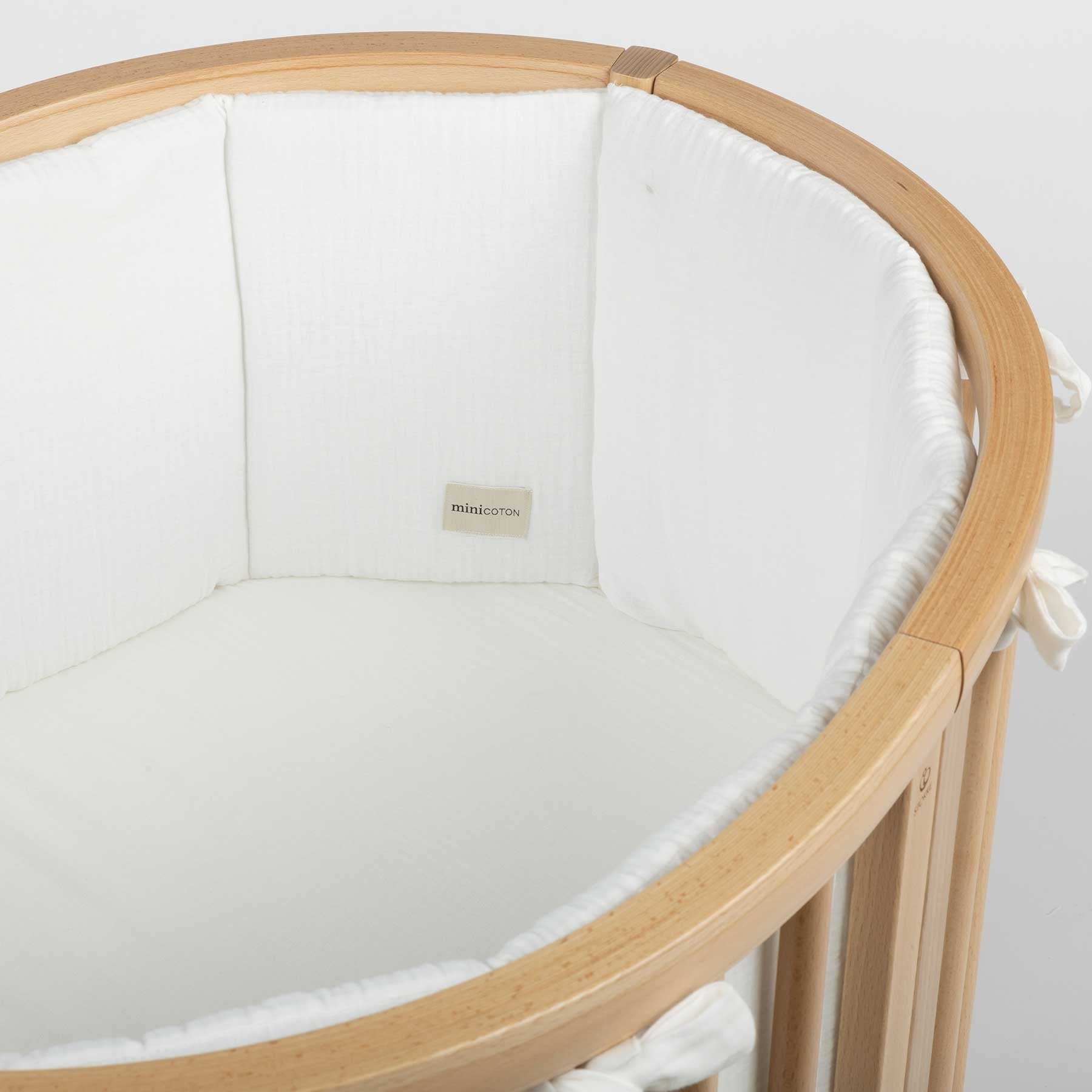 Bajera Stokke mini Bambula Blanco - Minicoton
