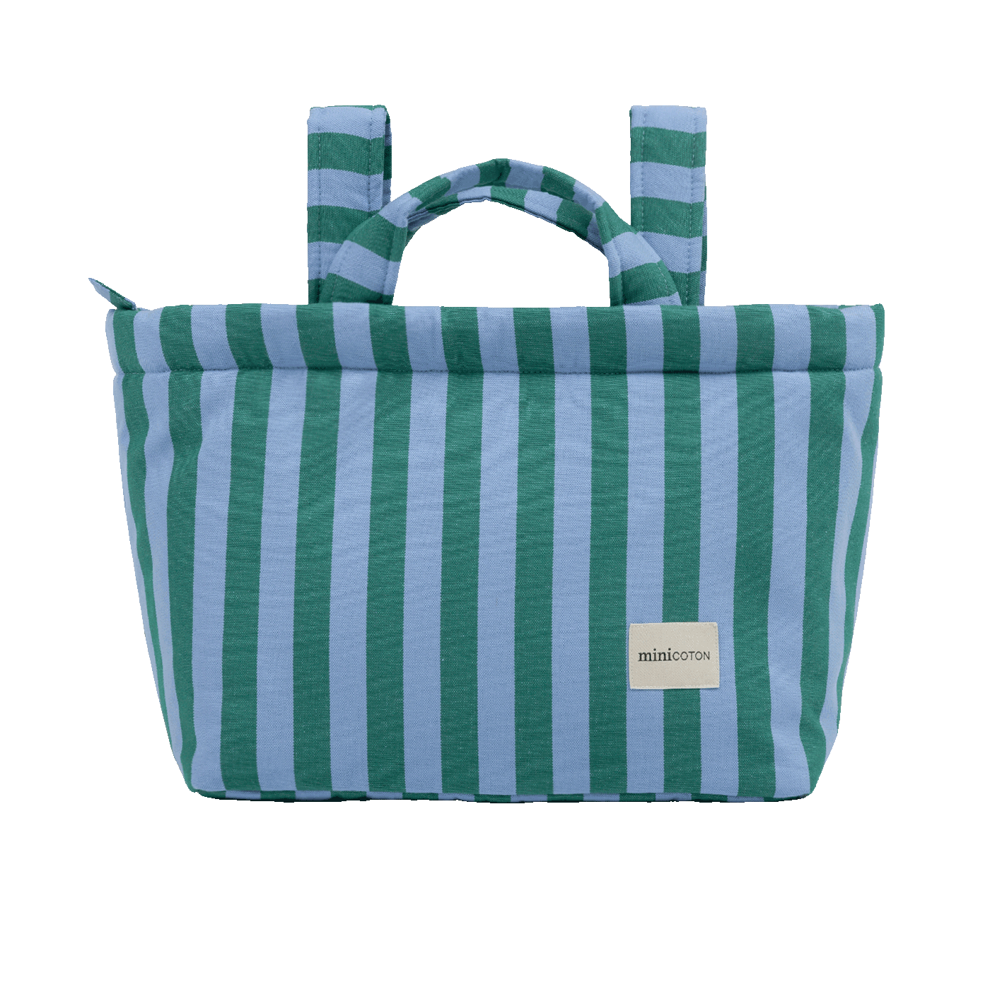 Carry - Green + Sky Blue - Minicoton
