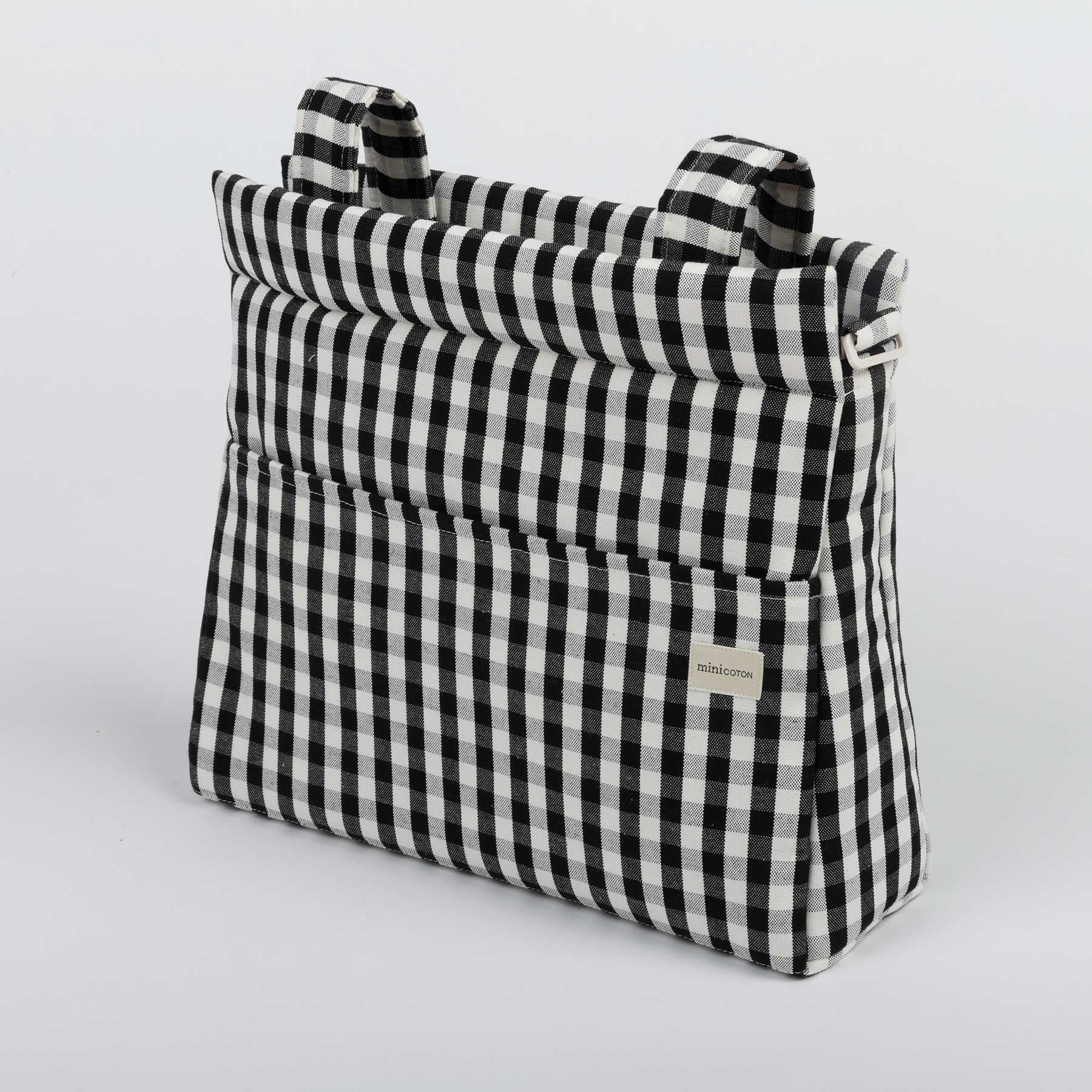 Bolsa Icon - Black + White - Minicoton