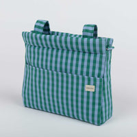 Bolsa Icon - Green + Sky Blue - Minicoton