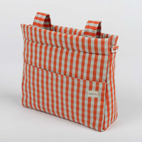 Bolsa Icon - Coral + Aqua - Minicoton