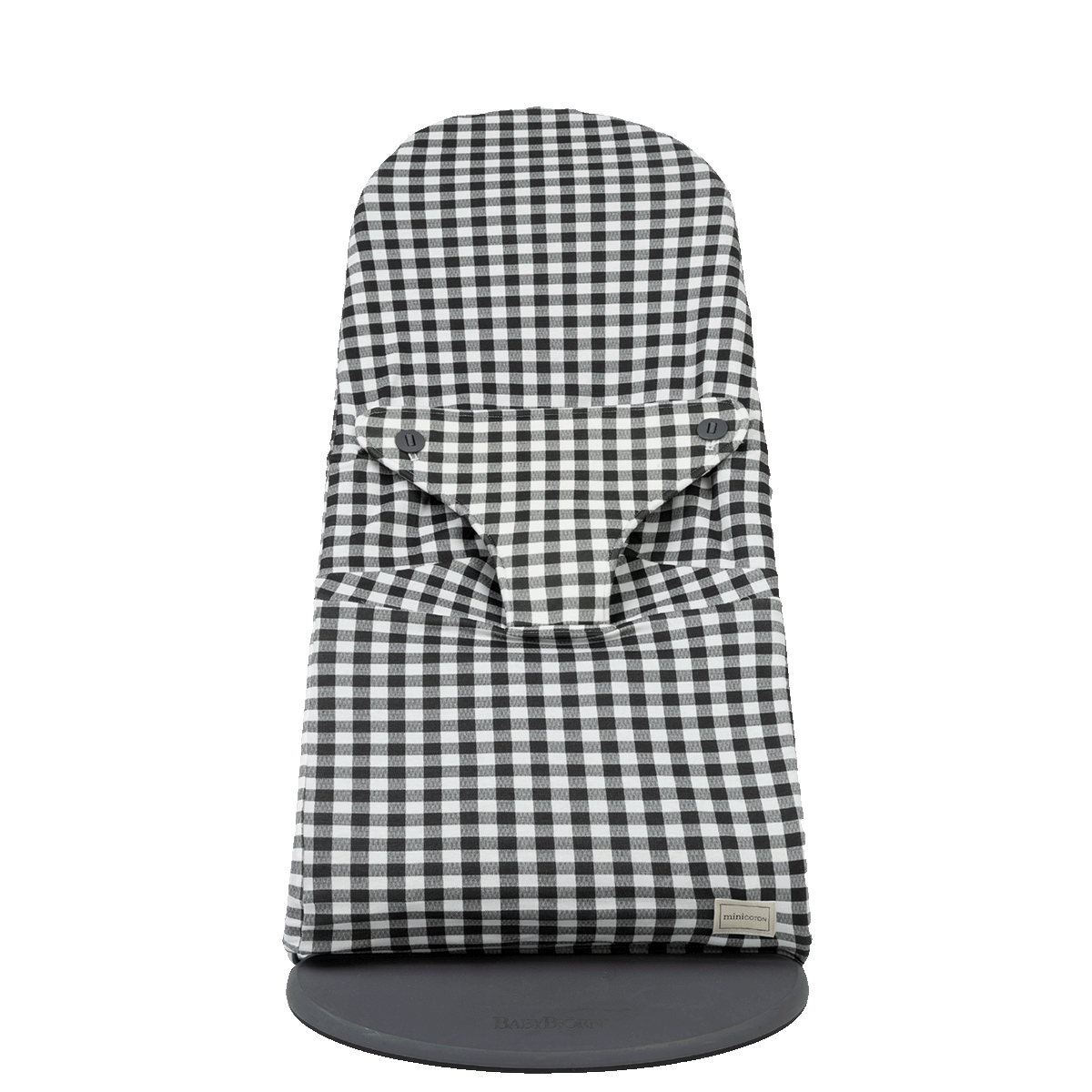 Funda Babybjörn Vichy Negro - Minicoton