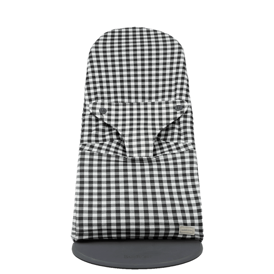 Funda Babybjörn Vichy Negro - Minicoton