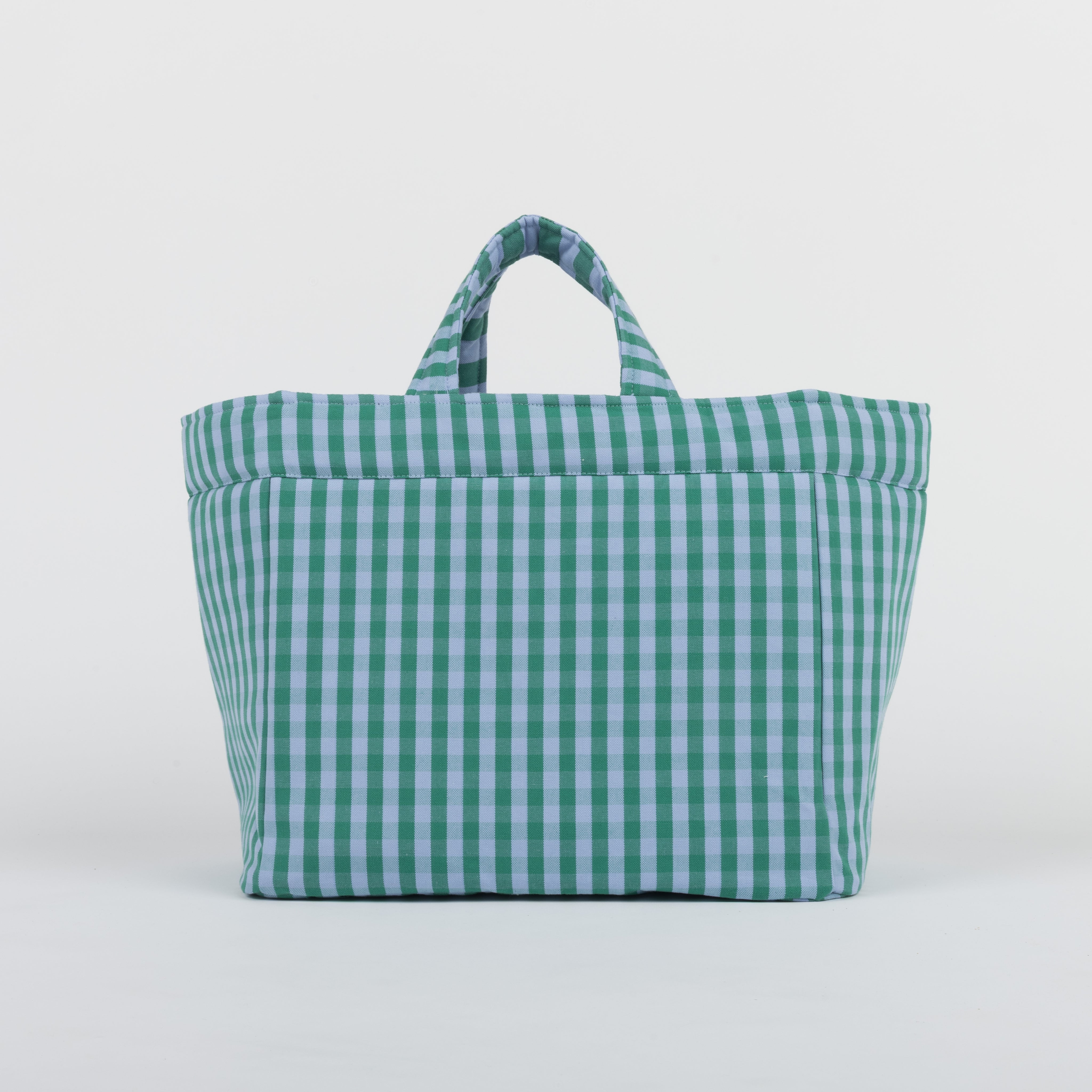 Big Bag - Green + Sky Blue - Minicoton