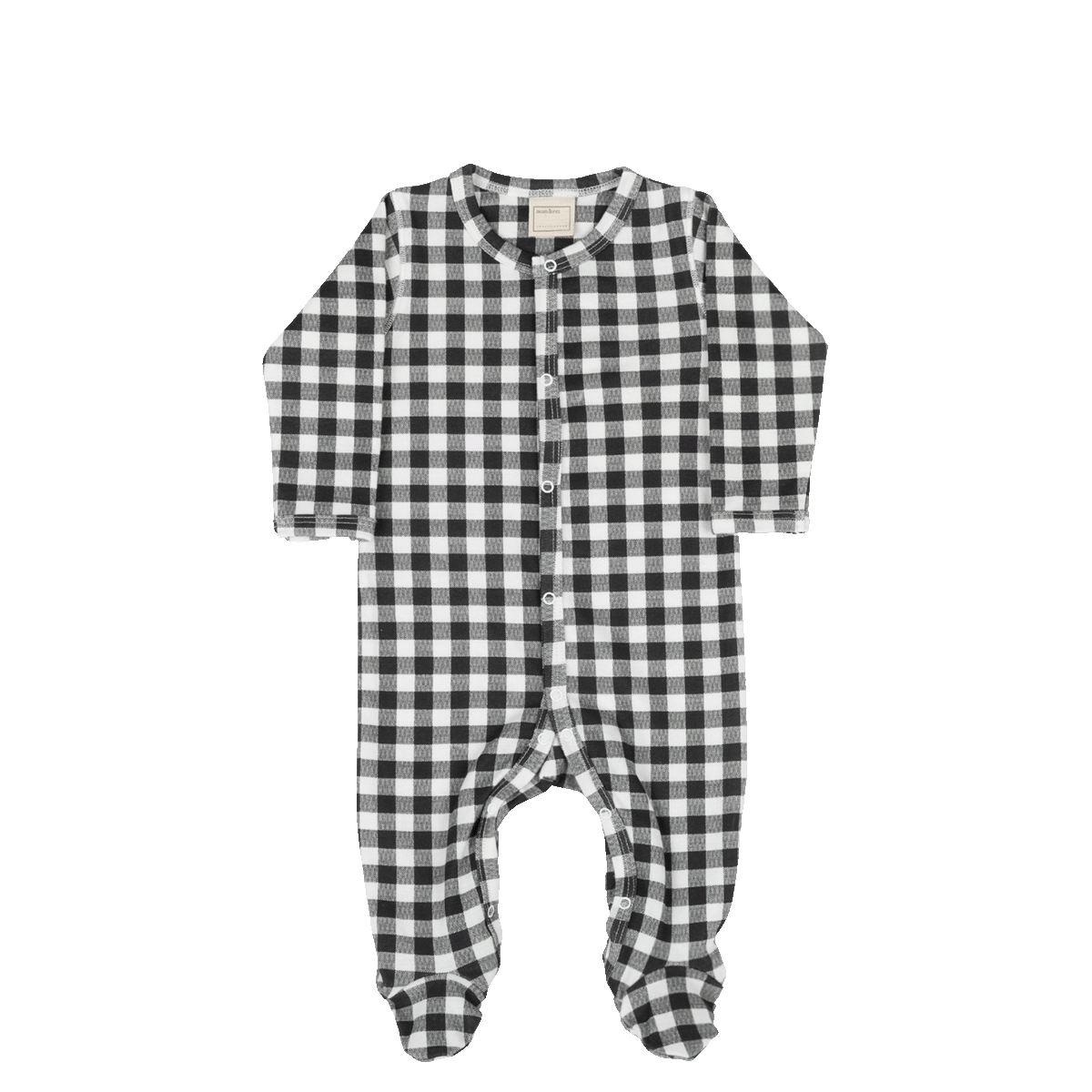 Jumpsuit Vichy Negro - Minicoton