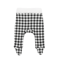 Polaina Vichy Negro - Minicoton