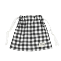 Bolsa Muda Vichy Negro - Minicoton