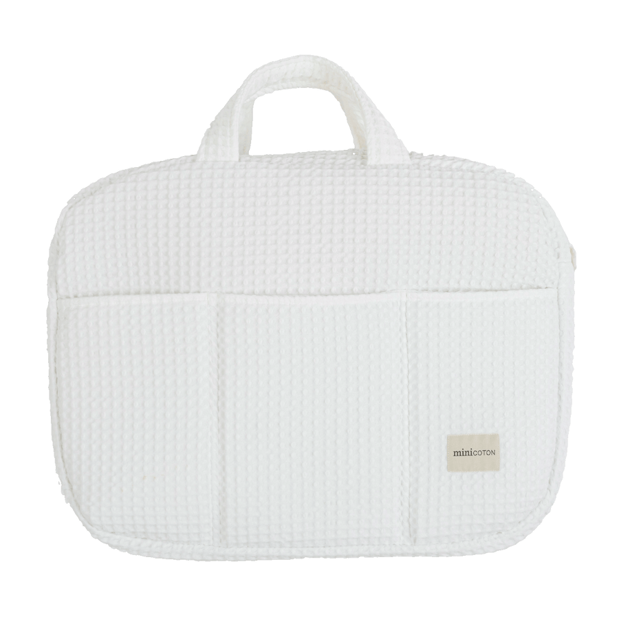 Bolsa Maternidad Big Lula Blanco - Minicoton