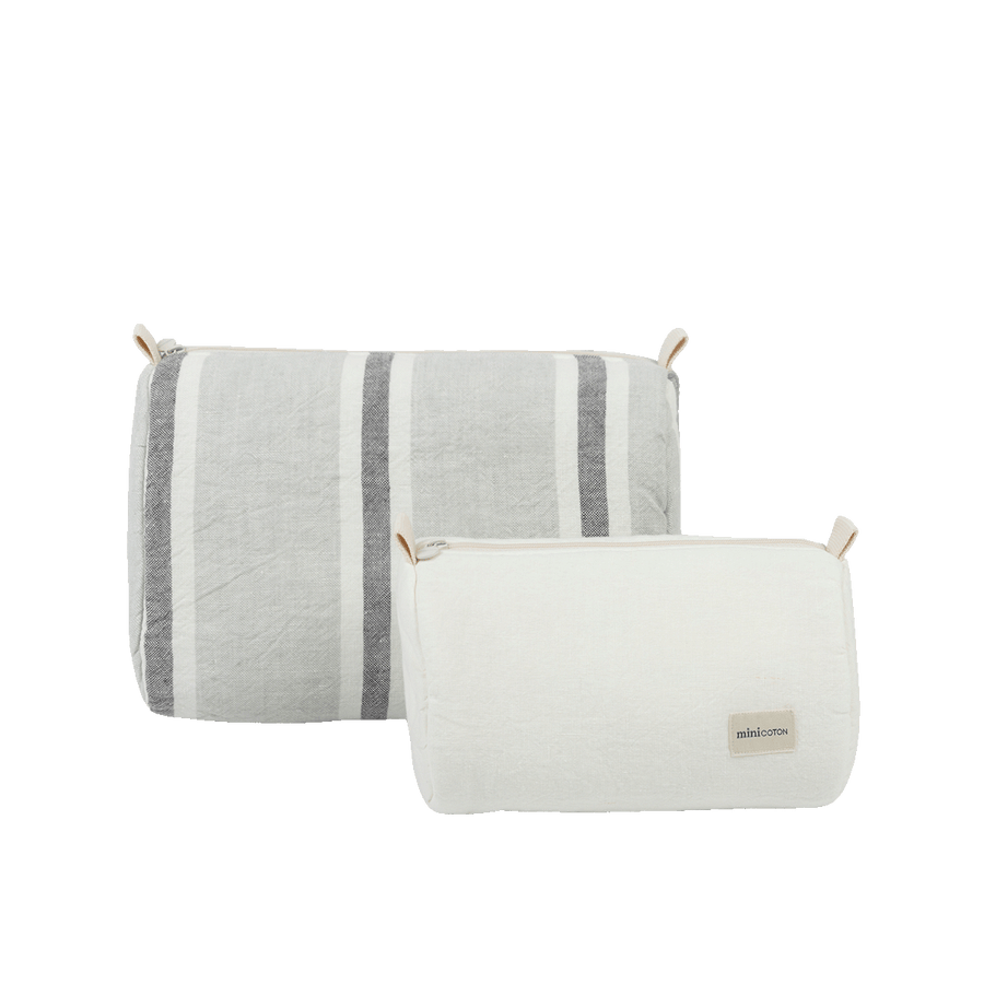 Set Neceser Rice / Talc - Minicoton