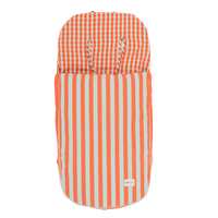 Saco Silla - Coral + Aqua - Minicoton