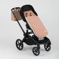 Saco Silla - Coral + Aqua - Minicoton