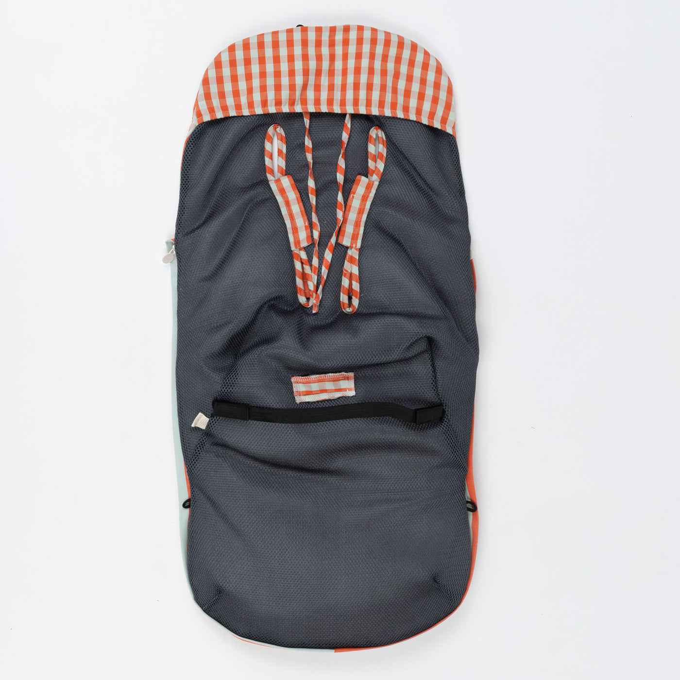 Saco Silla - Coral + Aqua - Minicoton