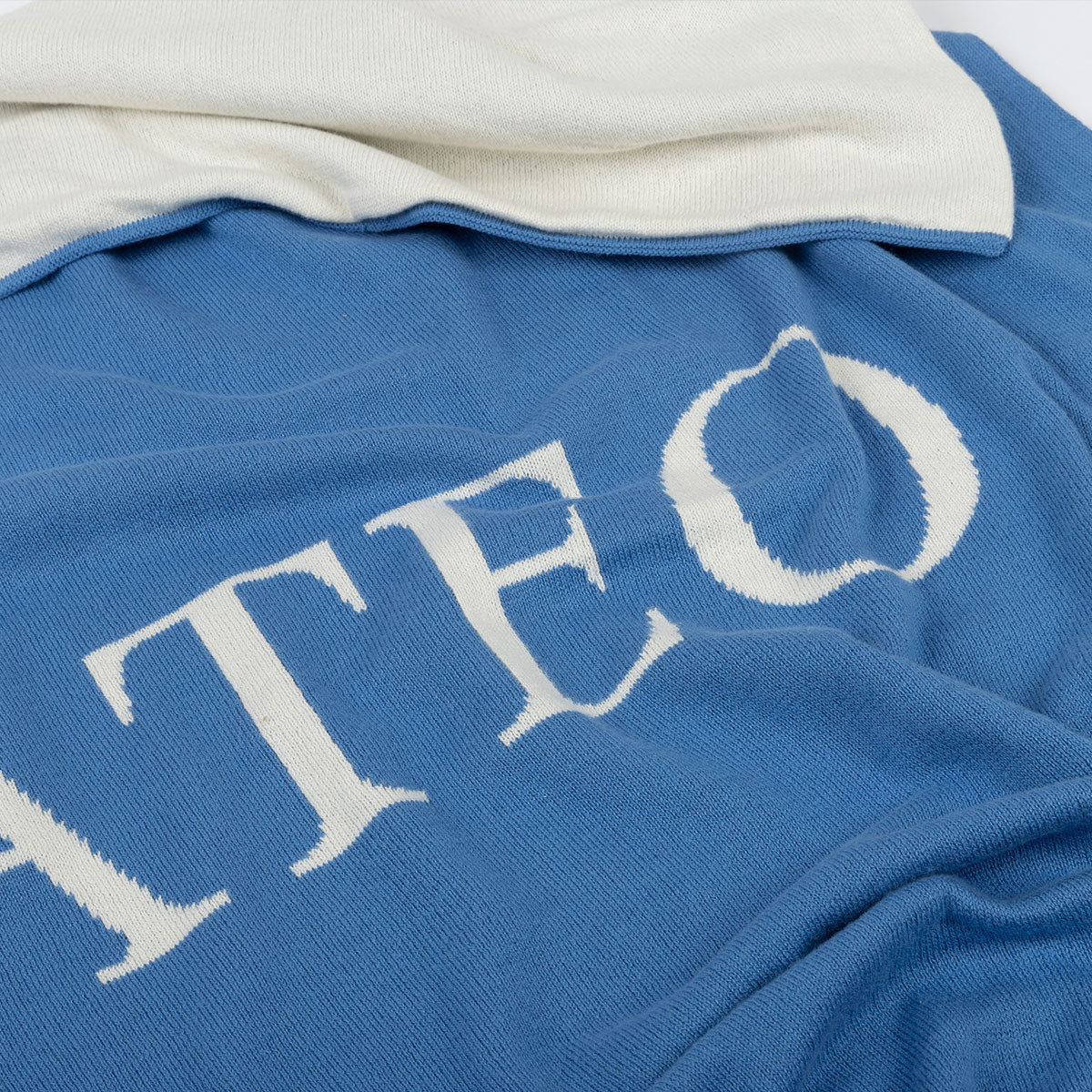 Manta Nombre - Personalized Royalblue - Minicoton