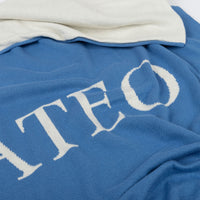 Manta Nombre - Personalized Royalblue - Minicoton