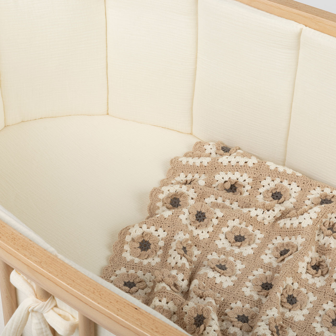 Stokke mini Bambula Off-white Fitted Sheet