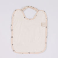 Babero Goma Blossom Blue - Minicoton