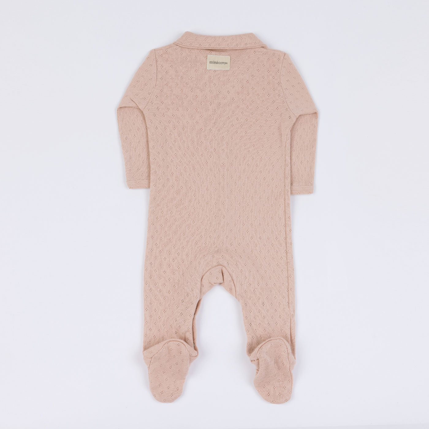 Jumpsuit Cuello Holey Rosa - Minicoton