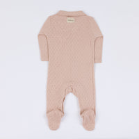 Jumpsuit Cuello Holey Rosa - Minicoton