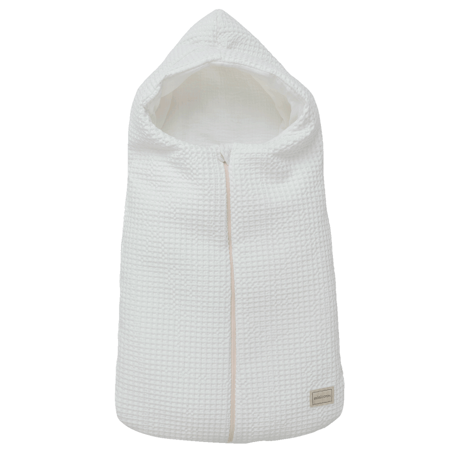 Saco Oval Big Lula Blanco - invierno - Minicoton