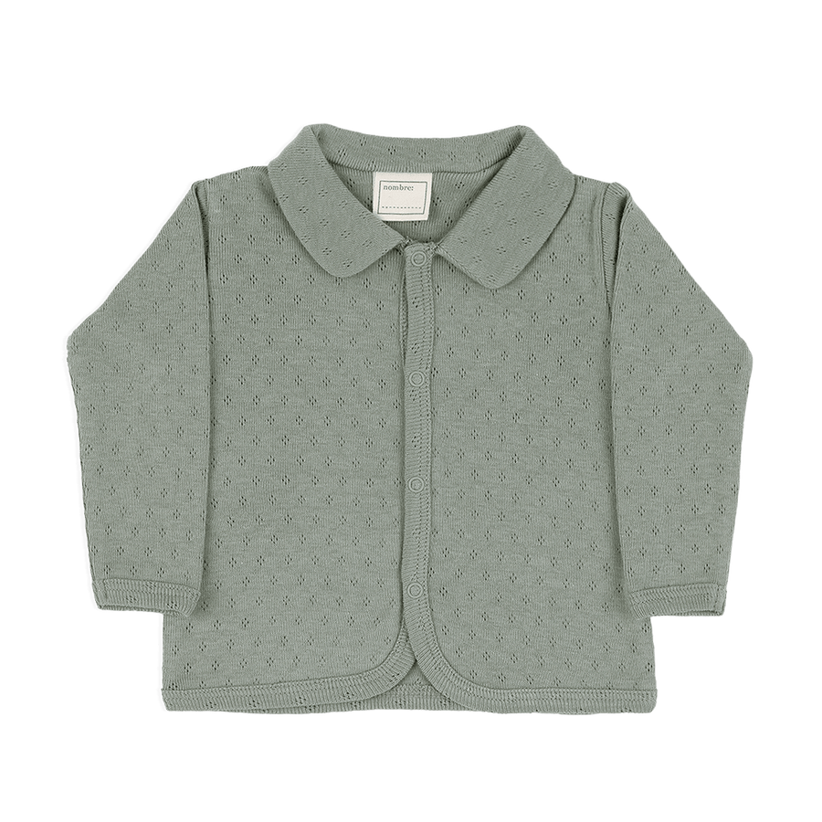 Top Cuello Holey Musgo - Minicoton