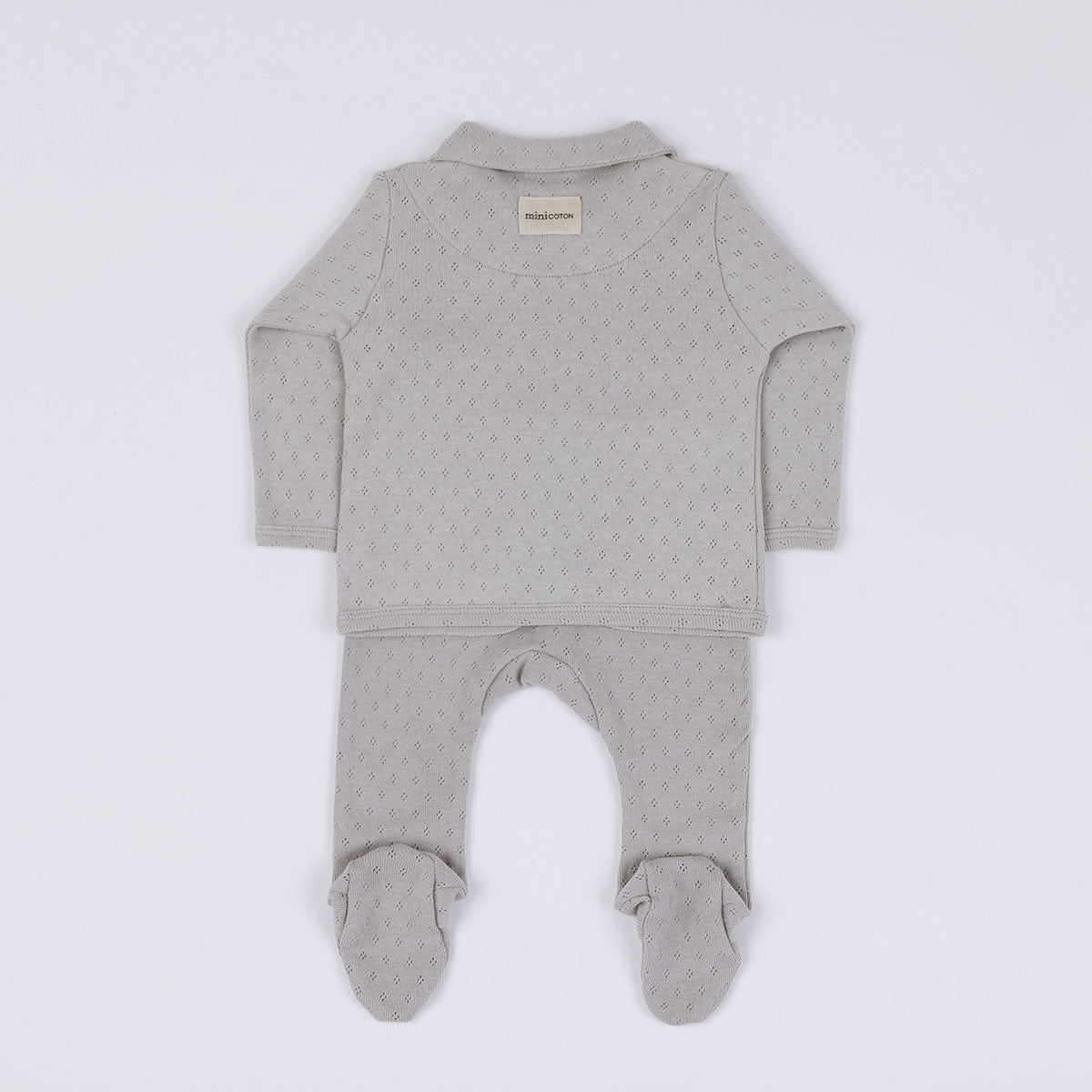 Set Welcome Cuello Holey Nube - Minicoton