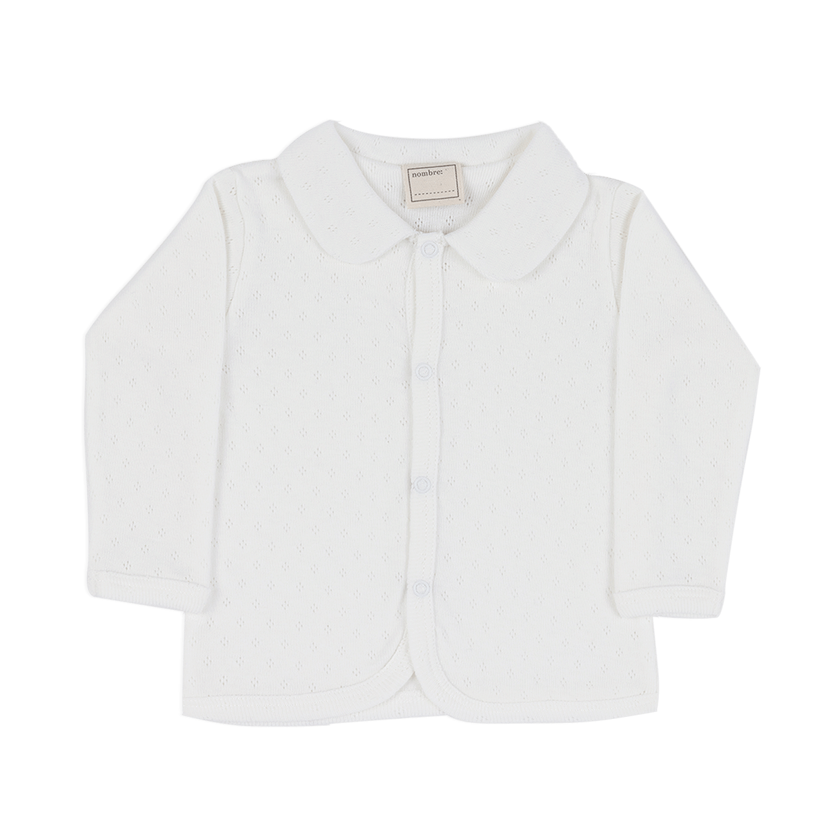 Top Cuello Holey Blanco - Minicoton