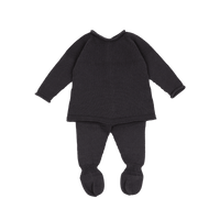 Set Welcome Knit Antracita - Minicoton