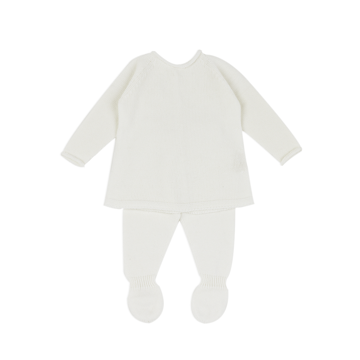 Set Welcome Knit Blanco - Minicoton