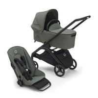 Bugaboo Dragonfly completo Negro/Verde bosque/Verde bosque - Minicoton