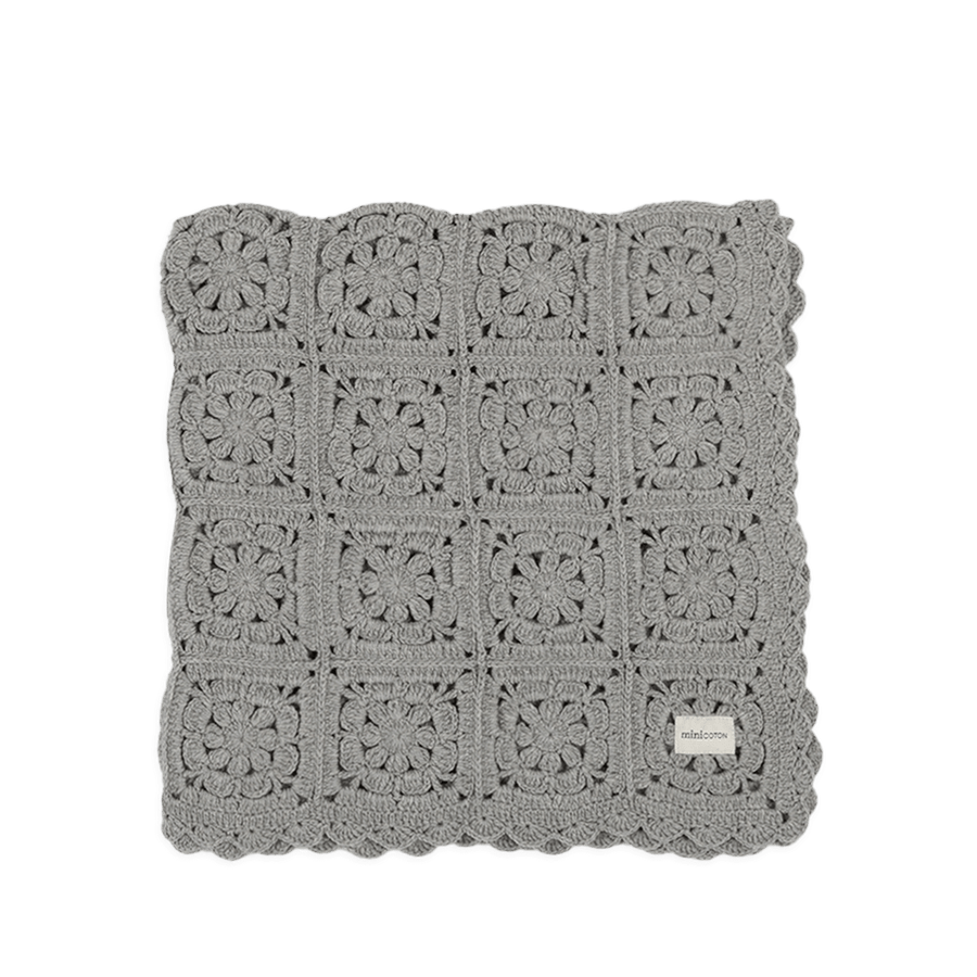 Manta Crochet Melange - Minicoton