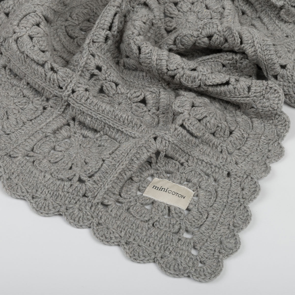 Manta Crochet Melange - Minicoton