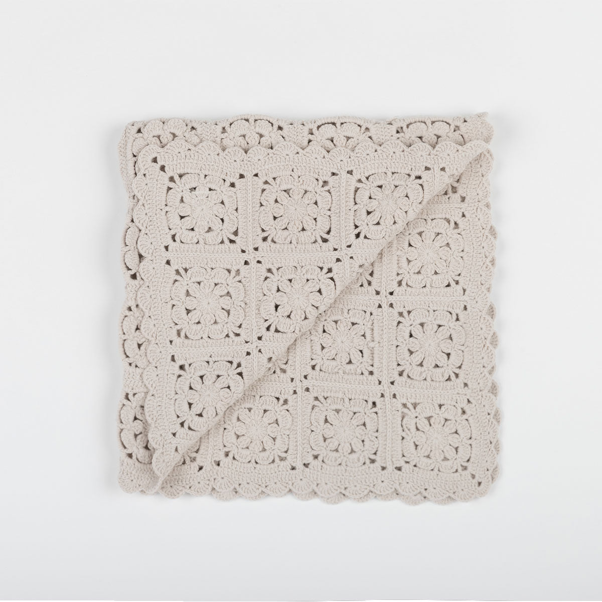 Manta Crochet Piedra - Minicoton