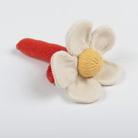 Sonajero Camomile Red / Crudo - Minicoton