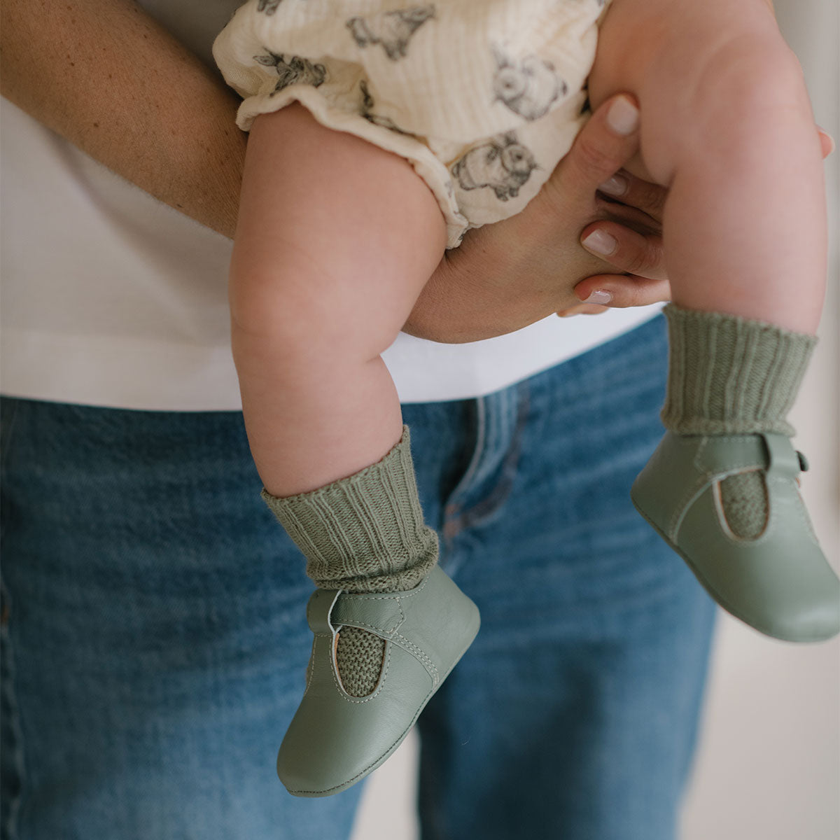 T-Shoes Green - Minicoton
