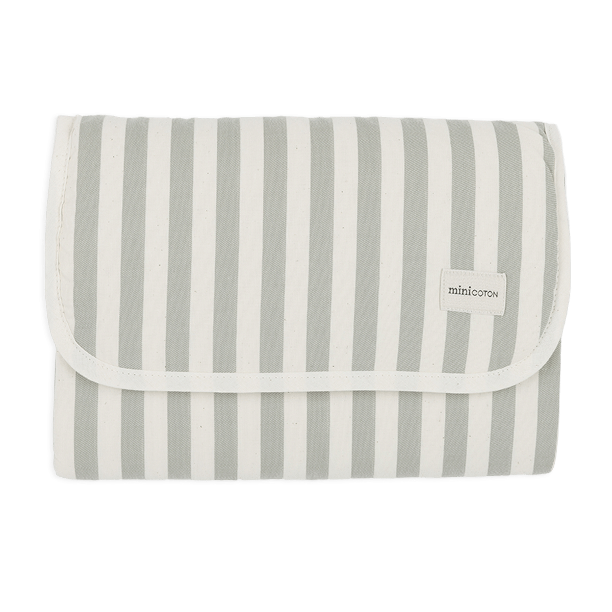 Cambiador Folded Rayas Mist - Minicoton