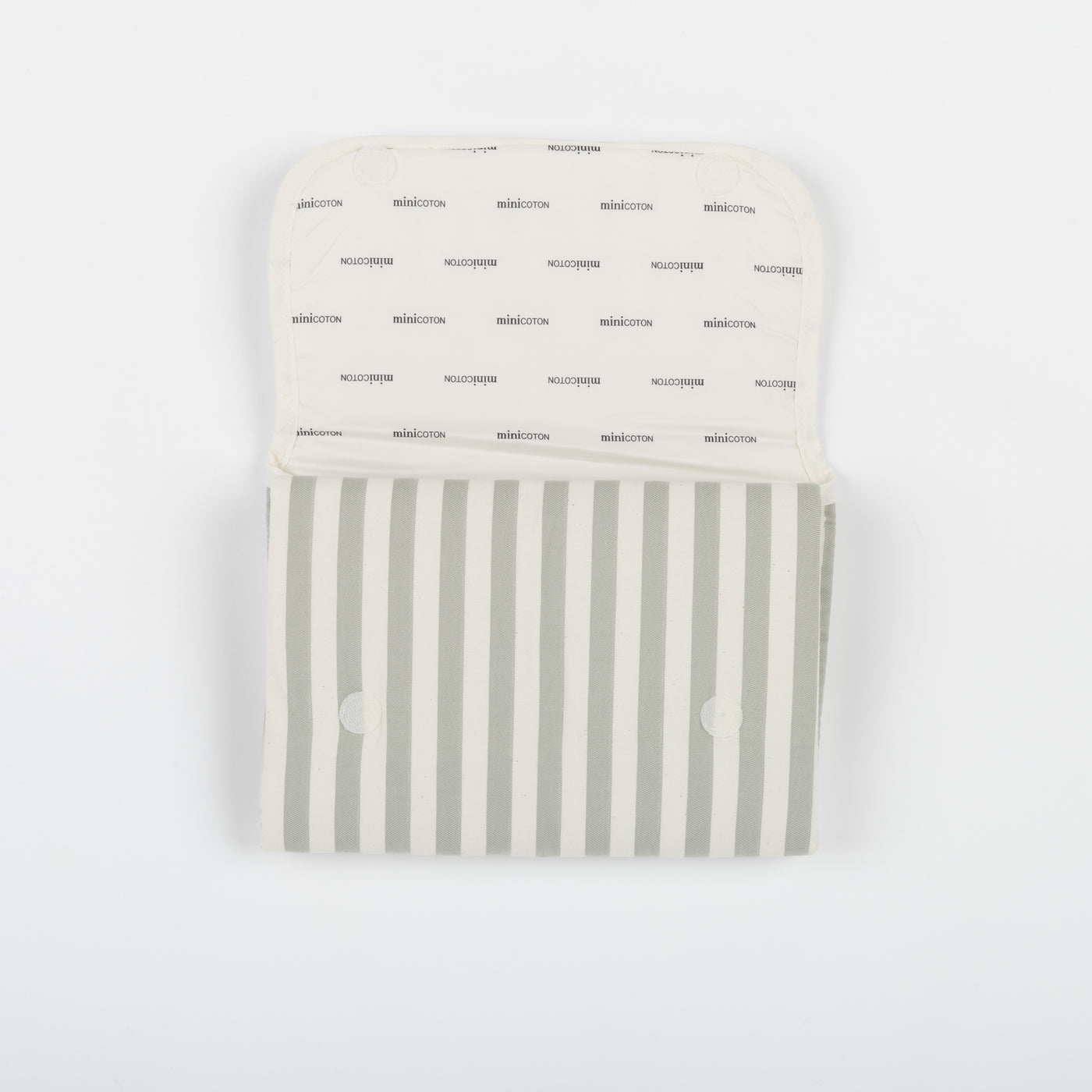 Cambiador Folded Rayas Mist - Minicoton