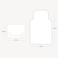 Cambiador Folded Rayas Mist - Minicoton
